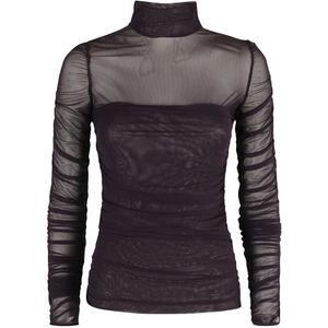 Federica Tosi, Dames, Tops, Paars, Maat: S Tulle,