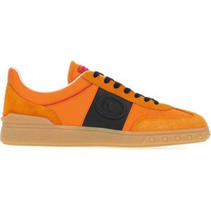 Valentino Garavani, Heren, Schoenen, Oranje, Maat: 40 EU Leer,