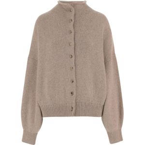 Khaite, Dames, Truien, Beige, Maat: M Kasjmier,