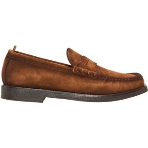 Officine Creative, Heren, Schoenen, Bruin, Maat: 44 EU Suède,