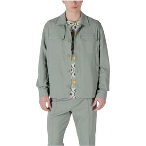 Antony Morato - Hamar Straight FIT Mmsl 00746-Fa 150194 - Overhemd - Groen