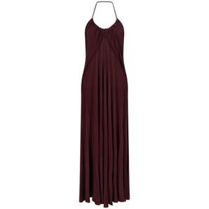 Alaïa, Dames, Jurken, Rood, Maat: S Viscose,