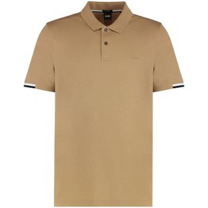 Hugo, Heren, Tops, Beige, Maat: XL Katoen,