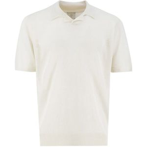 Eleventy, Heren, Tops, Wit, Maat: M Linnen,