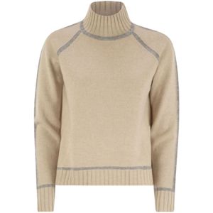 Max Mara Studio, Dames, Truien, Beige, Maat: XS