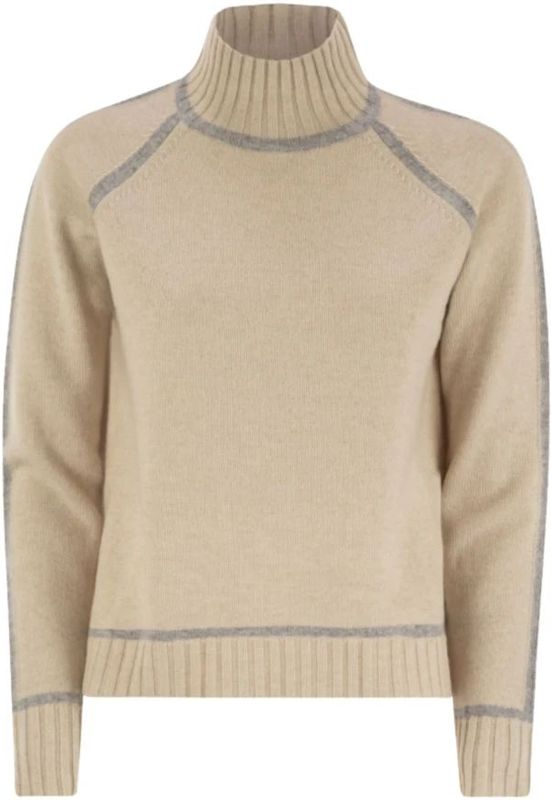 Max Mara Studio, Dames, Truien, Beige, Maat: XS