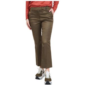 Via Masini 80, Dames, Broeken, Groen, Maat: M