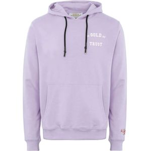 In Gold We Trust, Heren, Sweatshirts & Hoodies, Paars, Maat: M