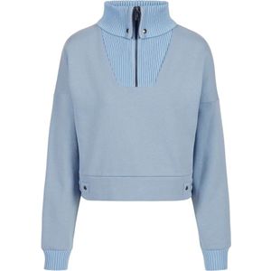 Iceberg, Dames, Sweatshirts & Hoodies, Blauw, Maat: S