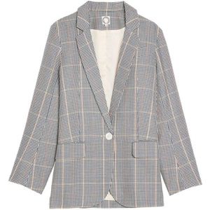 Ines de la Fressange Paris, Dames, Jassen, Veelkleurig, Maat: L Leer,