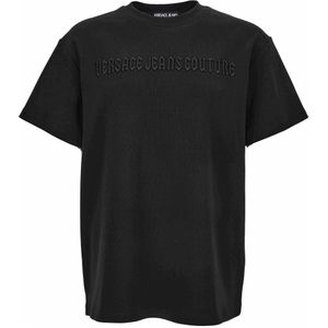 Versace Jeans Couture, Heren, Tops, Zwart, Maat: 3XL