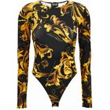 Versace, Dames, Tops, Zwart, Maat: XS