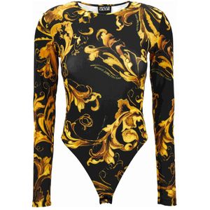 Versace, Dames, Tops, Zwart, Maat: XS
