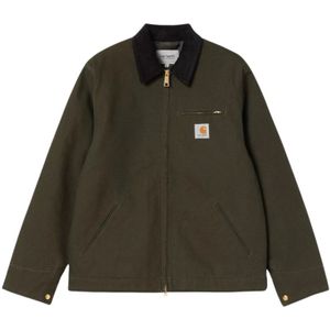 Carhartt Wip, Heren, Jassen, Bruin, Maat: S Katoen,