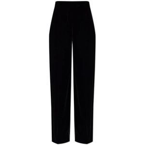 Alexander McQueen, Dames, Broeken, Zwart, Maat: S Katoen,