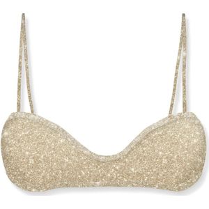 MC2 Saint Barth, Dames, Badkleding, Beige, Maat: S