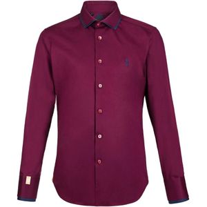 Billionaire, Heren, Overhemden, Rood, Maat: XS