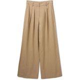 Sofie Schnoor - Vivasw - Damesbroek - Beige - Wijdere Pijpen