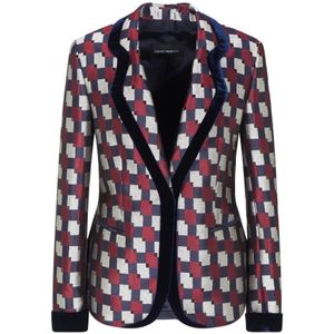 Emporio Armani, Dames, Jassen, Veelkleurig, Maat: XS