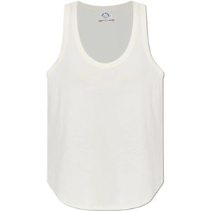 The Upside, Dames, Tops, Beige, Maat: S Katoen,