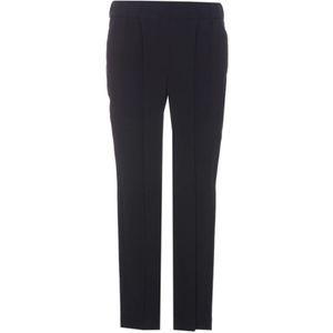 Brunello Cucinelli, Dames, Broeken, Blauw, Maat: 2XS Zijde,