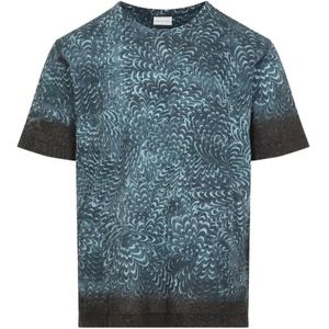 Dries Van Noten, Heren, Tops, Blauw, Maat: M