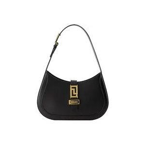 Versace Leather handbags , Black , Dames , Maat: ONE Size