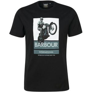 Barbour, Heren, Tops, Zwart, Maat: XL Katoen,