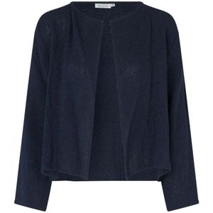 Masai - Majulitta Jackets - Cardigan - Blauw - Katoen