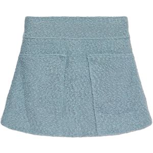Iro, Dames, Rokken, Blauw, Maat: S Tweed,