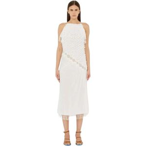 Christopher Esber, Dames, Jurken, Wit, Maat: S Taf,
