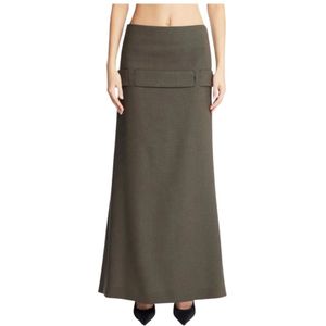 Jean Paul Gaultier, Dames, Rokken, Groen, Maat: L Leer,