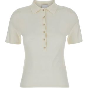 Allude, Dames, Truien, Wit, Maat: L Wol,