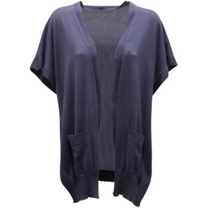 Fabiana Filippi, Dames, Truien, Blauw, Maat: XS Katoen,