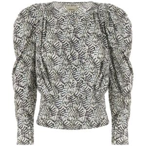 Isabel Marant, Dames, Tops, Veelkleurig, Maat: S Katoen,