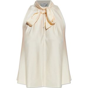 Forte Forte, Dames, Tops, Beige, Maat: M Zijde,