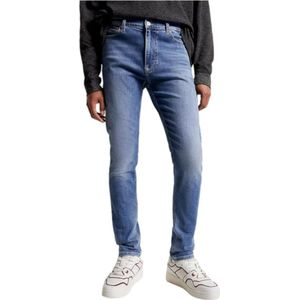 Tommy Hilfiger, Heren, Jeans, Blauw, Maat: W38 L32 Katoen,