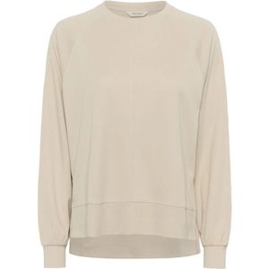 Part Two, Dames, Sweatshirts & Hoodies, Beige, Maat: L Modal,
