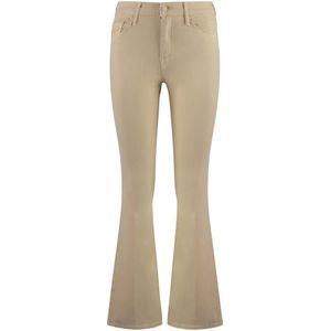 Mother, Dames, Jeans, Beige, Maat: W27 Katoen,