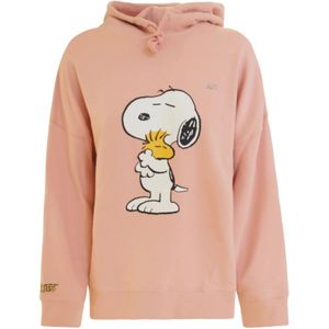Sun68, Dames, Sweatshirts & Hoodies, Roze, Maat: S