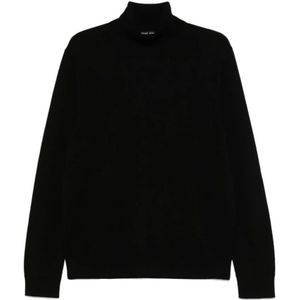 Michael Kors, Heren, Truien, Zwart, Maat: 2XL Wol,