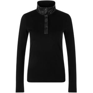 Marc Cain - Zs 48.44 J55 - Long Sleeve Top - Zwart - Dames
