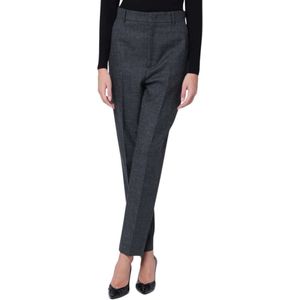Moschino, Dames, Broeken, Grijs, Maat: M
