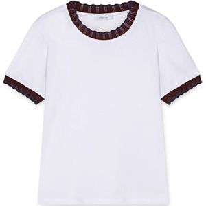 Motivi, Dames, Tops, Wit, Maat: XS Katoen,