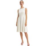 Lauren Ralph Lauren - CHARLEY - Jurk - Crème - Viscose, Mouwloos, Ritsluiting