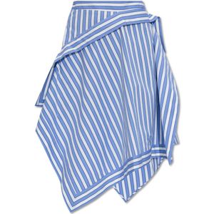 JW Anderson, Dames, Rokken, Blauw, Maat: 2XS Katoen,