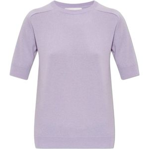 Lisa Yang, Dames, Truien, Paars, Maat: S Leer,