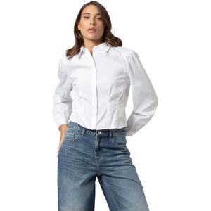 Kocca, Dames, Blouses & Shirts, Wit, Maat: L