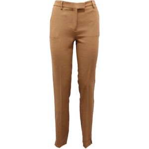 Mauro Grifoni, Dames, Broeken, Bruin, Maat: S Wol,
