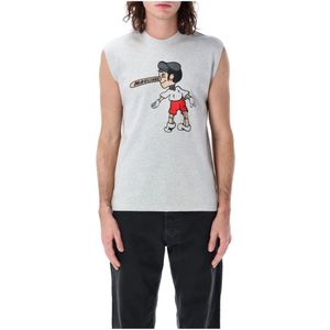 Magliano, Heren, Tops, Grijs, Maat: L Katoen,